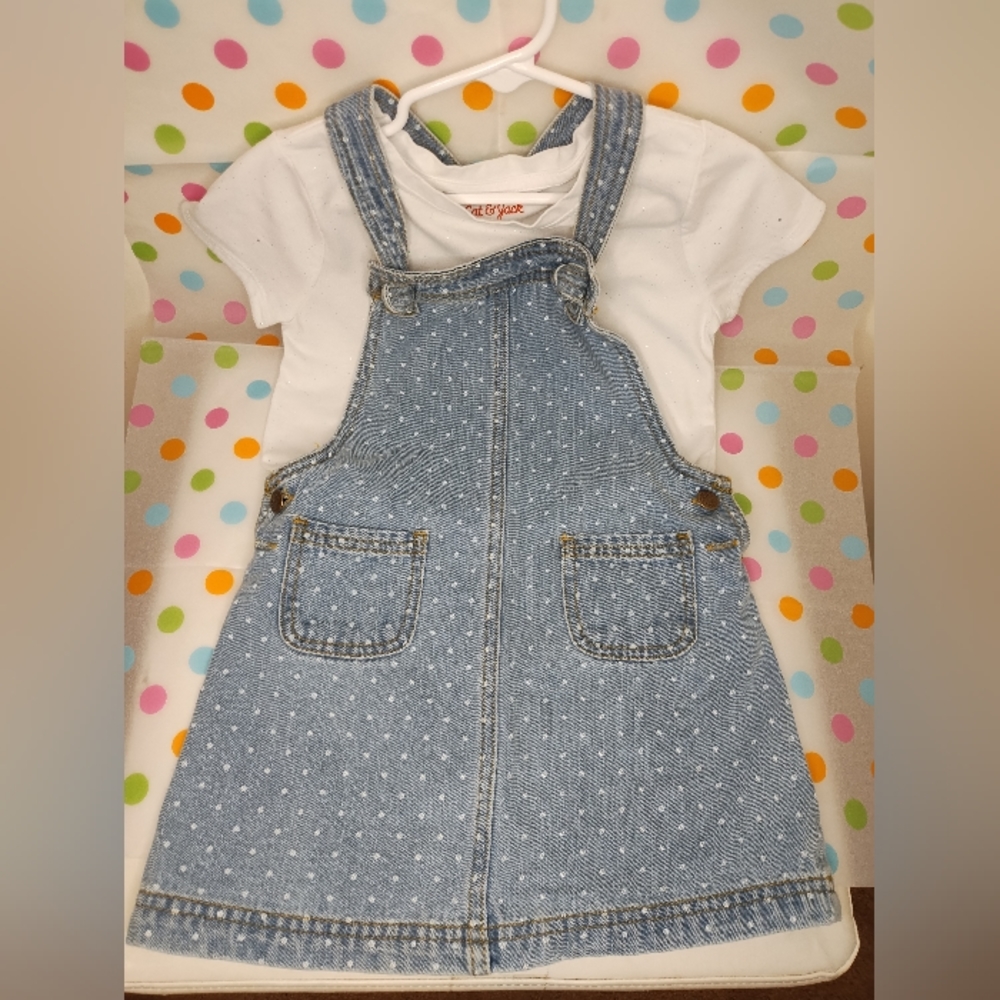 CAT & JACK/MAX STUDIO GIRLS SKIRTSET SIZE 4T